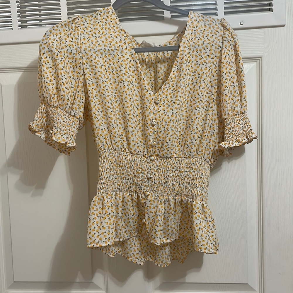 Floral Boutique Top